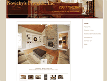 Tablet Screenshot of novickysfireside.net